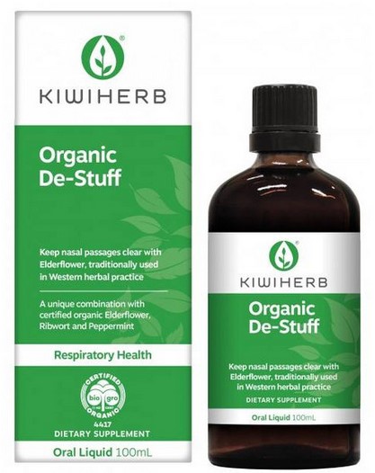 Kiwiherb Organic De-Stuff
