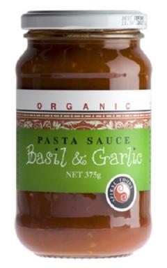 Spiral Foods Organic Pasta Sauce Basil & Garlic  