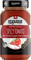 Ozganics Certified Organic Spicy Tomato Pasta Sauce 