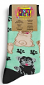 Funky Sock Co Pug Dog Bamboo Socks