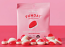 Funday Natural Sweets Strawberry & Cream Flavoured Gummies