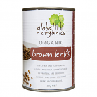 Global Organics Organic Brown Lentils