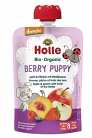 Holle Bio-Organic Berry Puppy Apple & Peach with Fruits of the Forest Pouch