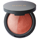 INIKA Organic Mineral Baked Blush Duo Burnt Peach