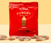 Funday Natural Sweets Sour Cola Flavoured Bottles