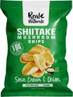 Real Naturals Shiitake Mushroom Chips Sour Cream & Onion