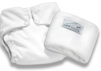 Pea Pods One Size Fits All Nappy - White