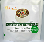 Satvik Foods Organic Green Moong Dhal