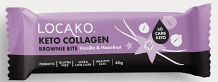 Locako Keto Collagen Brownie Bite Vanilla & Hazelnut Bar