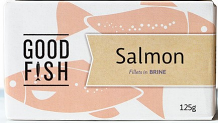 Good Fish Alaskan Salmon Fillets in Brine
