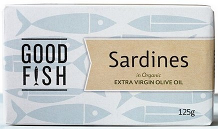 Good Fish Sardines in Organic Extra Virgin Olive Oil