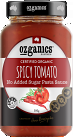 Ozganics Certified Organic Spicy Tomato Pasta Sauce 