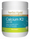 Herbs of Gold Calcium K2 with D3
