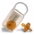 Natural Rubber Round Soother Large Twin Pack