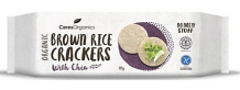 Ceres Organics Brown Rice Crackers with Chia
